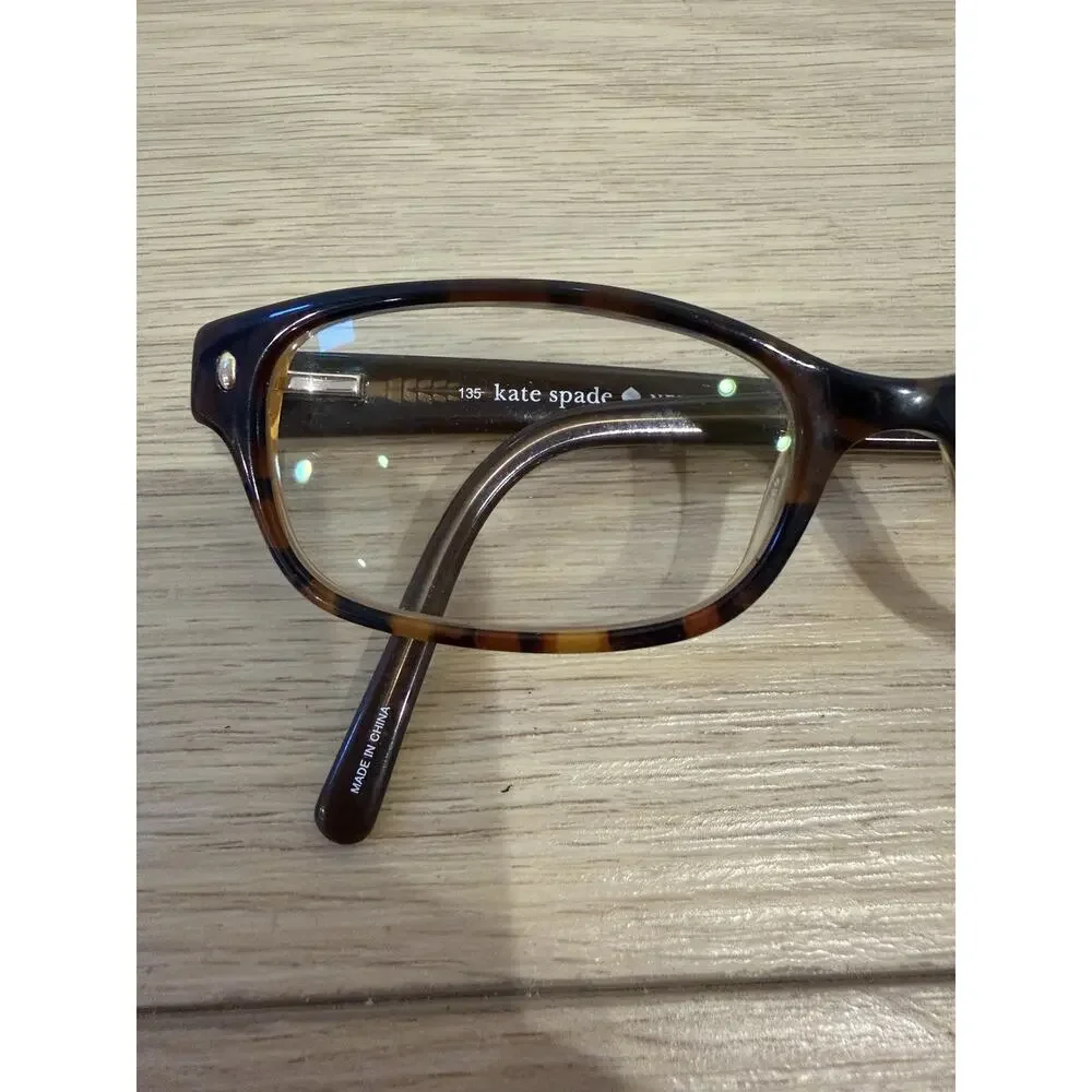 Kate Spade Lucyann 0JMD Tortoise Gold Eyeglasses Frame w/ Flexhinge 51-16-135